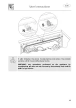 Предварительный просмотр 45 страницы Smeg DF13TF3X Manual