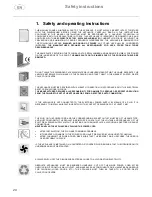 Предварительный просмотр 16 страницы Smeg DF410BL Instruction Manual