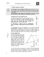 Предварительный просмотр 7 страницы Smeg DF612BL Instruction Manual