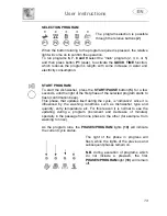 Предварительный просмотр 14 страницы Smeg DF612BL Instruction Manual