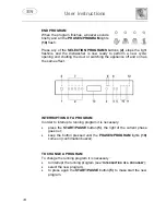 Предварительный просмотр 15 страницы Smeg DF612BL Instruction Manual