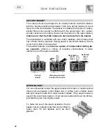 Предварительный просмотр 29 страницы Smeg DF612BL Instruction Manual