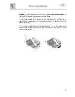 Предварительный просмотр 32 страницы Smeg DF612BL Instruction Manual