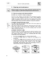 Предварительный просмотр 33 страницы Smeg DF612BL Instruction Manual