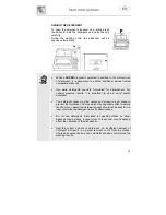 Предварительный просмотр 20 страницы Smeg DF612SDX Instruction Manual