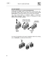 Предварительный просмотр 27 страницы Smeg DF67 Instruction Manual