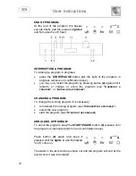 Предварительный просмотр 13 страницы Smeg DFC612BK Instruction Manual