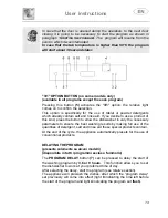 Предварительный просмотр 14 страницы Smeg DFC612BK Instruction Manual