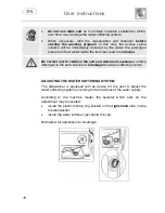 Предварительный просмотр 17 страницы Smeg DFC612BK Instruction Manual