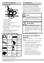 Предварительный просмотр 9 страницы Smeg DHT83LIT-1 User Manual