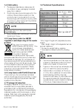 Preview for 7 page of Smeg DHT83LRU User Manual