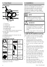 Preview for 8 page of Smeg DHT83LRU User Manual