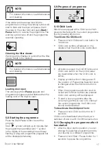 Preview for 17 page of Smeg DHT83LRU User Manual