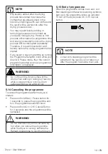 Preview for 19 page of Smeg DHTS81LSA User Manual