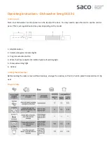 Предварительный просмотр 1 страницы Smeg DI112-1 Operating Instructions