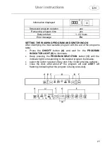 Предварительный просмотр 21 страницы Smeg DI211DS Translation Of The Original Instructions