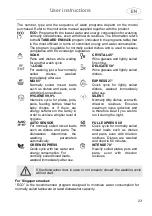 Предварительный просмотр 23 страницы Smeg DI211DS Translation Of The Original Instructions