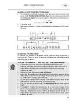 Предварительный просмотр 29 страницы Smeg DI211DS Translation Of The Original Instructions