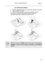 Предварительный просмотр 37 страницы Smeg DI211DS Translation Of The Original Instructions