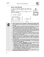 Предварительный просмотр 24 страницы Smeg DI6012-1 User Manual