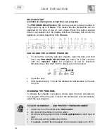 Предварительный просмотр 15 страницы Smeg DI612A1 Instruction Manual