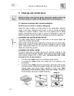 Предварительный просмотр 29 страницы Smeg DI612M Instruction Manual