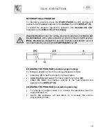 Предварительный просмотр 16 страницы Smeg DI612SD Instruction Manual