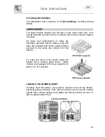 Предварительный просмотр 30 страницы Smeg DI612SD Instruction Manual