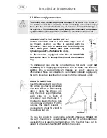 Предварительный просмотр 8 страницы Smeg DI614 Instruction Manual