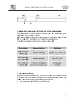 Предварительный просмотр 11 страницы Smeg DI614 Instruction Manual