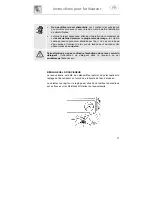 Предварительный просмотр 15 страницы Smeg Dishwasher DWI409C (French) Manuel D'Instructions