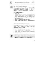 Предварительный просмотр 17 страницы Smeg Dishwasher DWI409C (French) Manuel D'Instructions