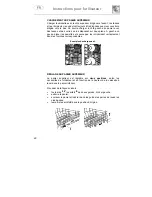 Предварительный просмотр 24 страницы Smeg Dishwasher DWI409C (French) Manuel D'Instructions