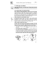 Предварительный просмотр 25 страницы Smeg Dishwasher DWI409C (French) Manuel D'Instructions