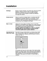 Предварительный просмотр 2 страницы Smeg Dishwasher KEX705 (French) Instructions Pour L’Installation Et L'Emploi