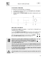 Предварительный просмотр 14 страницы Smeg Dishwasher KLS55B Instruction Manual