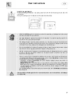 Предварительный просмотр 14 страницы Smeg Dishwasher SA682X Instruction Manual