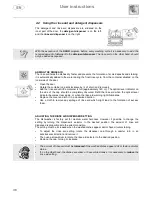 Предварительный просмотр 13 страницы Smeg Dishwasher ST143 Instruction Manual