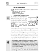 Предварительный просмотр 15 страницы Smeg Dishwasher Instruction Manual