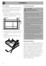 Предварительный просмотр 20 страницы Smeg Dolce Stil Novo PV664LCNXAU Manual