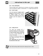 Preview for 23 page of Smeg DOSC34N Instructions For Use Manual