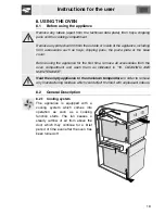 Предварительный просмотр 17 страницы Smeg DOSCA36X Instructions For Use Manual