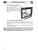 Предварительный просмотр 30 страницы Smeg DOSCA36X Instructions For Use Manual