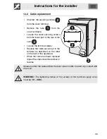 Предварительный просмотр 33 страницы Smeg DOSCA36X Instructions For Use Manual