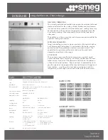 Smeg DOSFA38X Information Sheet preview