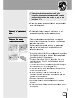 Preview for 17 page of Smeg DRY72C Instructions For Use Manual