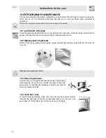 Предварительный просмотр 14 страницы Smeg Dual Fuel Range Cooker B102MFX5 Instruction Manual