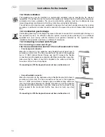 Предварительный просмотр 16 страницы Smeg Dual Fuel Range Cooker B102MFX5 Instruction Manual