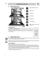 Предварительный просмотр 4 страницы Smeg DUCO4SS Instruction Manual