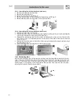 Предварительный просмотр 20 страницы Smeg DUCO4SS Instruction Manual